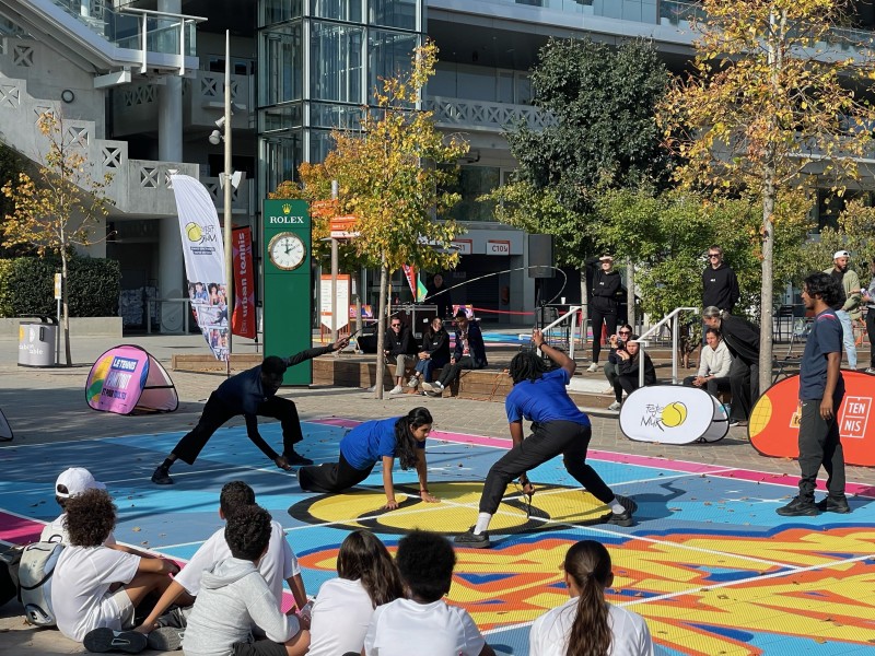 challenge URban Tennis au Stade Roland Garros à Paris 